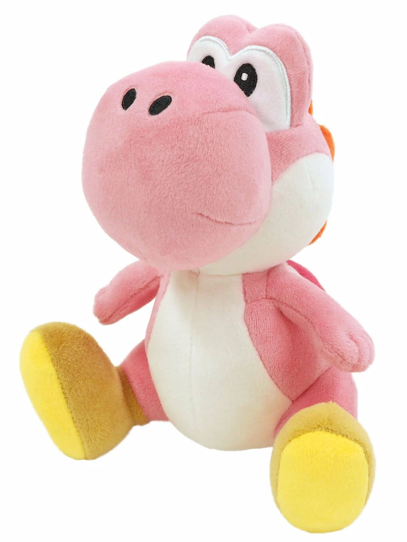 Super Mario - Pink Yoshi - Nintendo Character 8" Plush Plushies 3 Super Mario - Pink Yoshi - Nintendo Character 8" Plush Plushies
