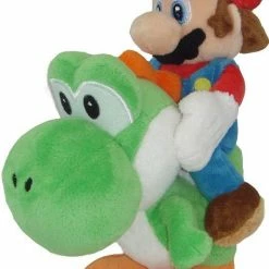 Super Mario - Mario Riding Yoshi - Nintendo Character 8" Plush (Pre-order) [In Stock]
