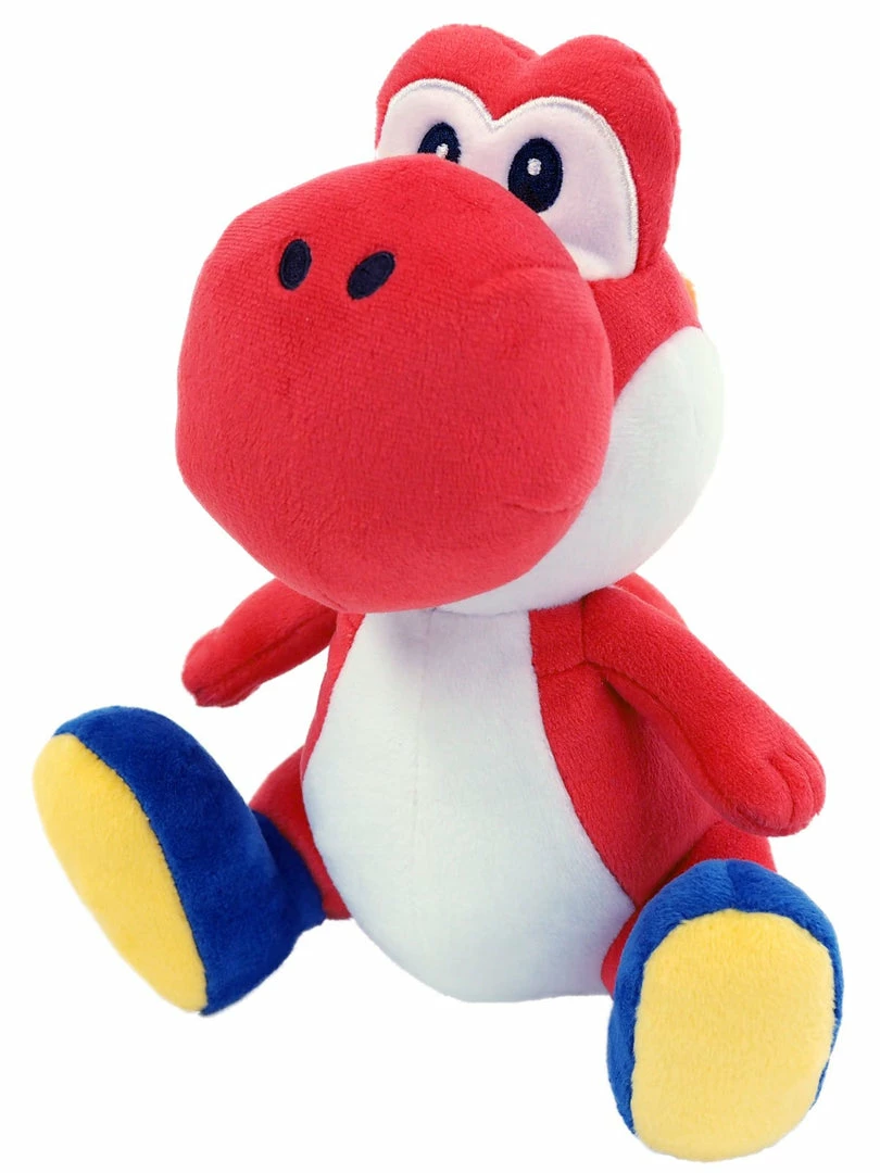 Super Mario - Red Yoshi - Nintendo Character 8" Plush 3 Super Mario - Red Yoshi - Nintendo Character 8" Plush