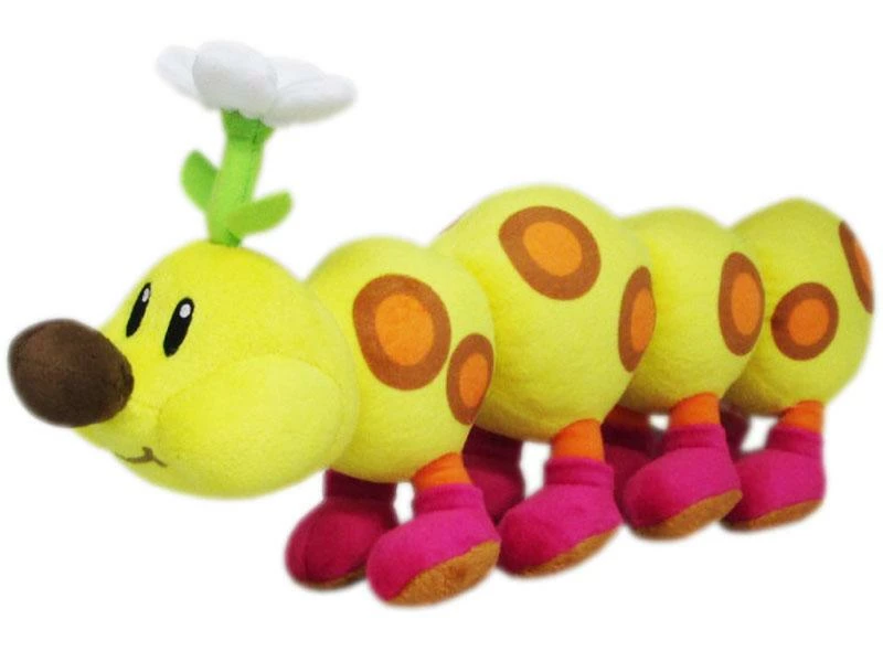Plushies Super Mario - Wiggler - Nintendo Character 13" Plush 3 Plushies Super Mario - Wiggler - Nintendo Character 13" Plush