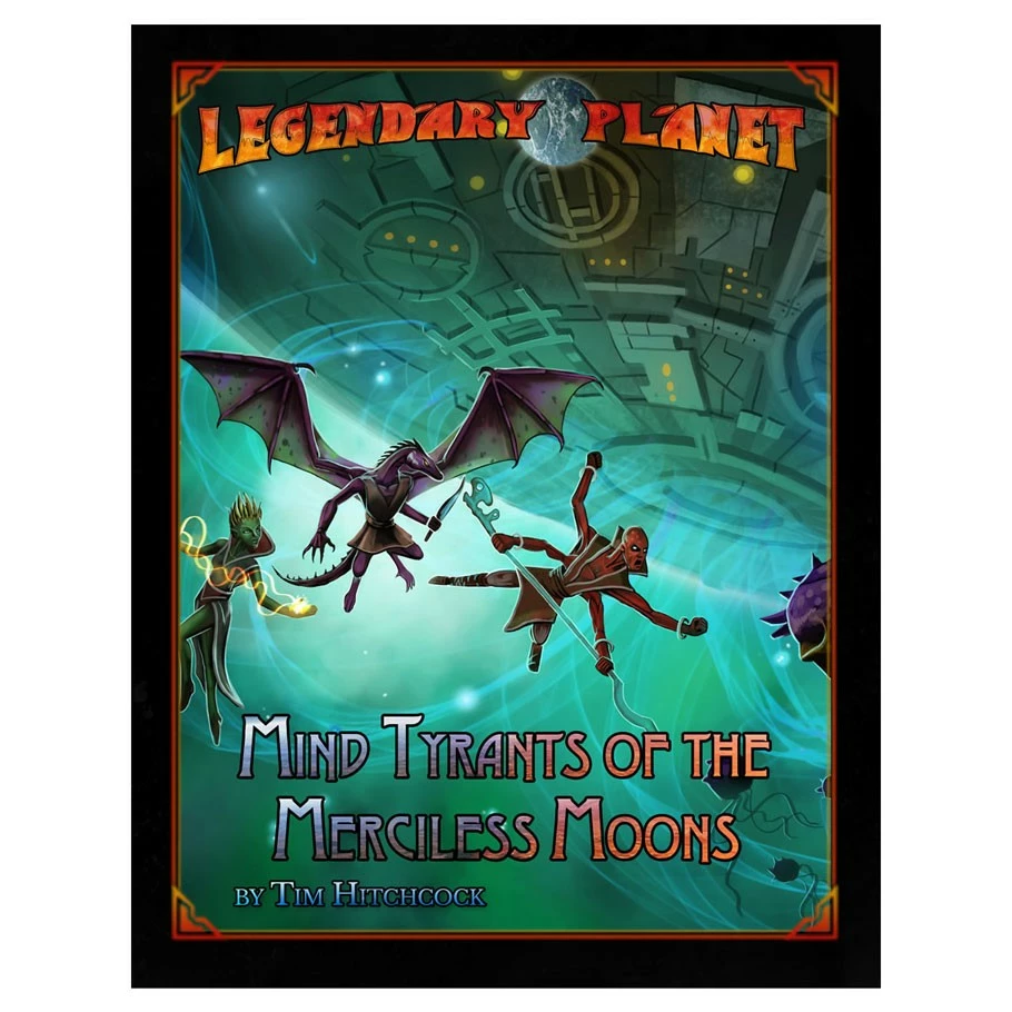 LEGENDARY GAMES Dungeons And Dragons D&D Legendary Planet: Mind Tyrants Of The Merciless Moons 5th Edition Role Playing Game 3 LEGENDARY GAMES Dungeons And Dragons D&D Legendary Planet: Mind Tyrants Of The Merciless Moons 5th Edition Role Playing Game