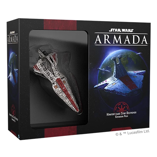 Fantasy Flight Games Star Wars: Armada: Venator-class Star Destroyer Expansion Pack 3 Fantasy Flight Games Star Wars: Armada: Venator-class Star Destroyer Expansion Pack