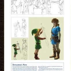 DARK HORSE COMICS The Legend Of Zelda: Breath Of The Wild - Creating A Champion (Hero's Edition) HC Art Book All Books
