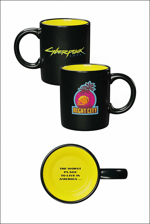 DARK HORSE COMICS Cyberpunk 2077: Night City Mug 3 DARK HORSE COMICS Cyberpunk 2077: Night City Mug