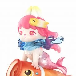 Figures Pop Mart BUNNY Good Luck Koi Fish Figurine [In Stock]