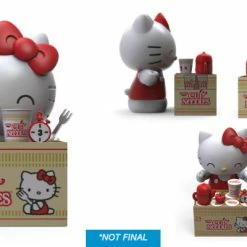 Nissin - Cup Noodles X Hello Kitty "Let's Have A Cup Noodle" - Kidrobot 8" Vinyl Figure [Pre-order]