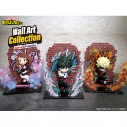 My Hero Academia MHA - Wall Art Collection Heroes & Villains - Re-ment Blind Box Mini Figure [In Stock]