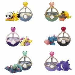 Pokemon - Lovely Midnight Hours Dreaming Case - Re-ment Blind Box Mini Figure Vol. 4 (Case Pack)