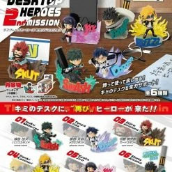 My Hero Academia MHA - DesQ Desktop Heroes 2nd Mission - Re-ment Blind Box Mini Figure (Case Pack) [In Stock]