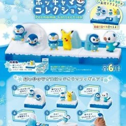 Pokemon - Piplup Collection - Re-ment Blind Box Mini Figure (or Box Of 6) [In Stock]