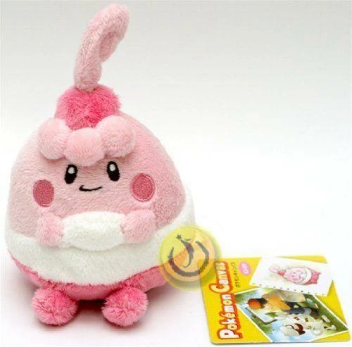Pokemon Pokémon Center - Happiny Character Canvas Plush Beanie Plushies 4 Pokemon Pokémon Center - Happiny Character Canvas Plush Beanie Plushies