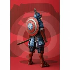 Bandai Marvel Meisho Manga Realization - Samurai Captain America - Character Action Figure