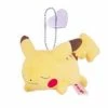 Pokemon I Love Pikachu 3" Purple Heart Charm Plush Ball-Chain Keychain