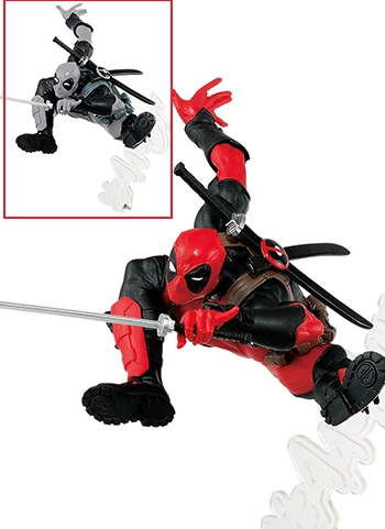 Marvel Deadpool Grey & Red Color Ver. - Creator X Creator Figure Banpresto 3 Marvel Deadpool Grey & Red Color Ver. - Creator X Creator Figure Banpresto