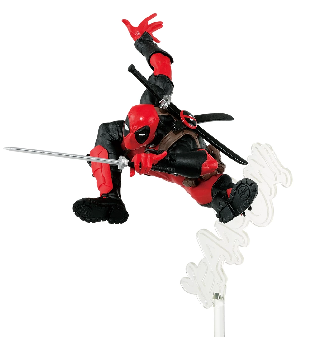 Marvel Deadpool Grey & Red Color Ver. - Creator X Creator Figure Banpresto 4 Marvel Deadpool Grey & Red Color Ver. - Creator X Creator Figure Banpresto