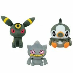 Pokemon Color Series (Black) - Starly & Banette & Umbreon - Character 9" Super DX Stuffed Plush Toy [In Stock] Plushies