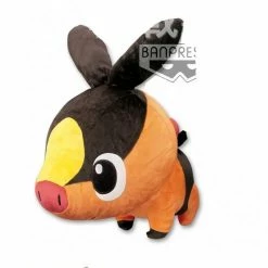 Pokemon - Tepig Sparkling Chibi 10" Super DX Plush Doll Toy Plushie