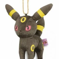 Plushies Pokemon I Love Eevee Umbreon 4" - Character Ball-Chain Keychain Mascot Plush