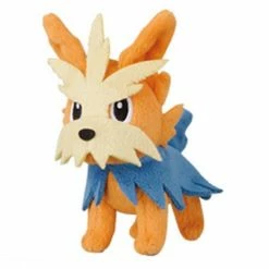 Pokemon - Herdier 4"- Ball-Chain Plush Key Chain MPC 21 6 Pokemon - Herdier 4