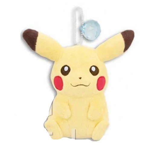 Plushies Pokemon I Love Pikachu 6" Character Plush Ball Chain Bag Decor Crystal Gem Mascot Winter Ver. 7 Plushies Pokemon I Love Pikachu 6" Character Plush Ball Chain Bag Decor Crystal Gem Mascot Winter Ver.