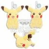 Plushies Pokemon I Love Pikachu 6" Character Plush Ball Chain Bag Decor Crystal Gem Mascot Winter Ver.