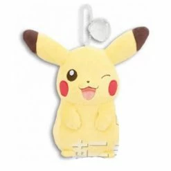 Plushies Pokemon I Love Pikachu 6" Character Plush Ball Chain Bag Decor Crystal Gem Mascot Winter Ver. 9 Plushies Pokemon I Love Pikachu 6