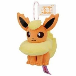 Pokemon I Love Eevee 5" Flareon - Ball-Chain Plush Plushies