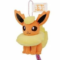 Pokemon I Love Eevee 5" Flareon - Ball-Chain Plush Plushies