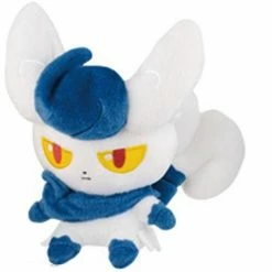Pokemon Meowstic Female 6" - Character Plush Toy Doll Plushies