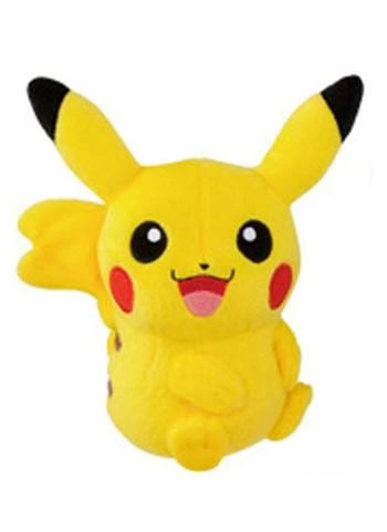 Pokemon Pikachu Female 6" - Character Plush Toy Doll Plushies 3 Pokemon Pikachu Female 6" - Character Plush Toy Doll Plushies