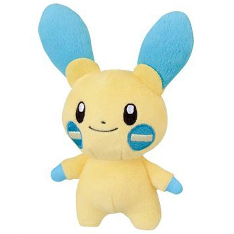 Plushies Pokemon - Minun 5"- Plush Toy Keychain Ball Chain 4 Plushies Pokemon - Minun 5"- Plush Toy Keychain Ball Chain