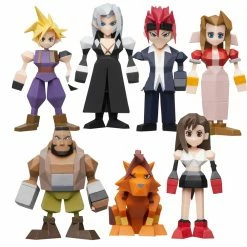 Final Fantasy VII - Square Enix Character Polygon Mini Figures Set Of 8 Blind Box
