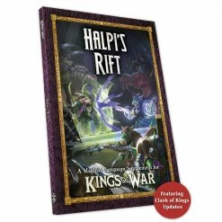 MANTIC ENTERTAINMENT LTD All Books Kings Of War 3rd Edition: Clash Of Kings 2021: Halpi's Rift Campaign Book (Pre-order) [Pre-order]