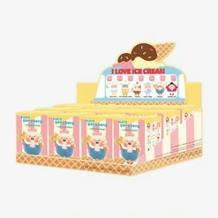 FLYING DONGDONG I Love Ice Cream Series Pop Mart Blind Box Art Toy (or Box Of 12) [Pre-order]