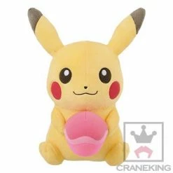 Pokemon Pikachu & Poffin Pokemonlife@enjoy Eating 12" HQ Plush Doll Toy [In Stock] Plushies