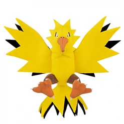 Pokemon - Legendary Zapdos, Articun & Moltres 11" - Character DX Stuffed Plush Toy 8 Pokemon - Legendary Zapdos, Articun & Moltres 11