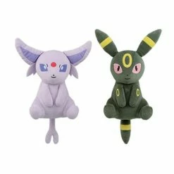 Plushies Pokemon Espeon & Umbreon 9" I LOVE EEVEE Relaxed - DX Plush Toy [In Stock]