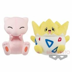 Plushies Pokemon Mew Togepi Mewtwo's Counterattack Evolution Movie Ver. 10" DX Plush Toy