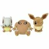 Plushies Pokemon - Hitmonlee Eevee & Cubone - Chibi Color Series (Brown) 9" Character Super DX Plush Toy [In Stock]
