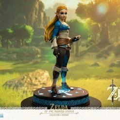 The Legend Of ZeldA: Breath Of The Wild - Zelda Collectors Edition - First 4 Figures Statue Figure (Pre-order) Jun 2021