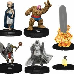 NECA Marvel HeroClix: Fantastic Four Future Foundation Booster Brick (8) Miniatures Set Of 5