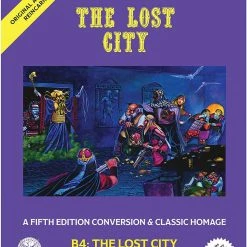 GOODMAN GAMES All Books Dungeons & Dragons 5th Edition: Original Adventures Reincarnated #4: The Lost City RPG