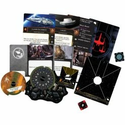 Fantasy Flight Games Star Wars SW X-Wing 2E: Lando's Millennium Falcon Miniature Expansion Pack