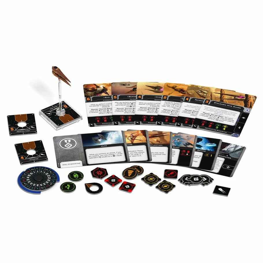 Fantasy Flight Games Star Wars SW X-Wing 2E: Nantex-class Starfighter Miniature Expansion Pack 4 Fantasy Flight Games Star Wars SW X-Wing 2E: Nantex-class Starfighter Miniature Expansion Pack