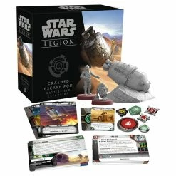 Fantasy Flight Games Star Wars SW Legion: Crashed Escape Pod Miniature Battlefield Expansion