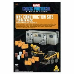 ATOMIC MASS GAMES Marvel Crisis Protocol: NYC Construction Terrain Miniature Expansion