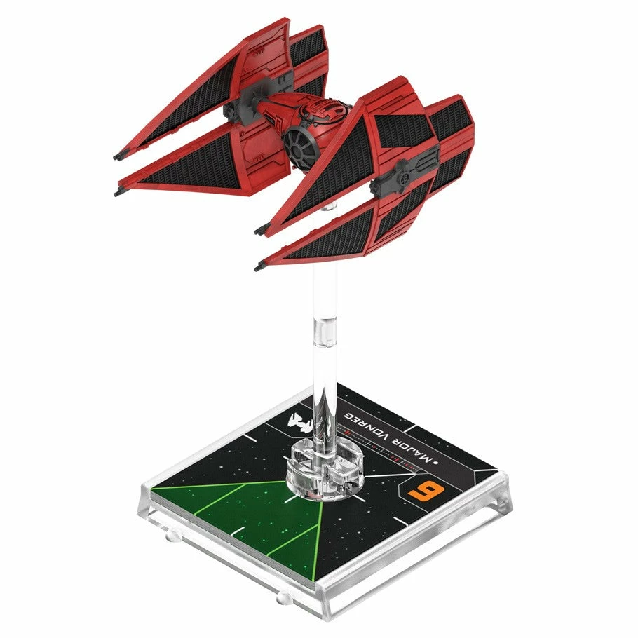 Fantasy Flight Games Star Wars SW X-Wing 2E: Major Vonreg’s TIE Miniature Expansion Pack 4 Fantasy Flight Games Star Wars SW X-Wing 2E: Major Vonreg’s TIE Miniature Expansion Pack