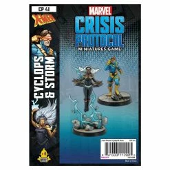 ATOMIC MASS GAMES Marvel Crisis Protocol: Storm And Cyclops Pack Expansion Miniatures Game