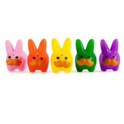 ‘Stache Labbit Pride - Kidrobot 5-Pack Art Toy