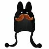 Labbit Art Toys Stache Labbit Black - Kidrobot Hat